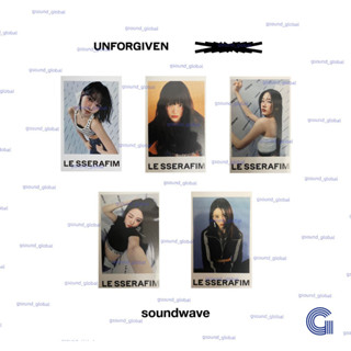 【SOUNDWAVE Pob】อัลบั้ม LE SSERAFIM- 1st Studio [Unforgiven]