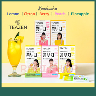 [TEAZEN ] คอมบูชา (5T,10T) รสพีช สับปะรด เลม่อน ซิตรัส รสเบอร์รี่