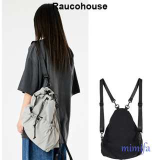 Raucohouse กระเป๋าเป้สะพายหลัง หลายช่อง (UNISEX)