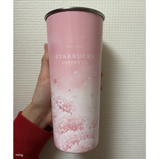 Starbucks Korea SS Blossom road Togo Tumbler แก้วน้ํา 591 มล.