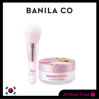 [BANILA Co, Barbie Edition] Prime Primer Finish Powder 12 กรัม + แปรง