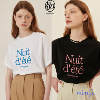 เสื้อยืด พิมพ์ลาย RONRON NUIT D ETE