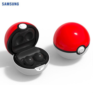 เคส Samsung Galaxy Pokemon Monster Ball PokeBall สําหรับ Buds 2 Buds Pro Buds Live ของแท้ 100%