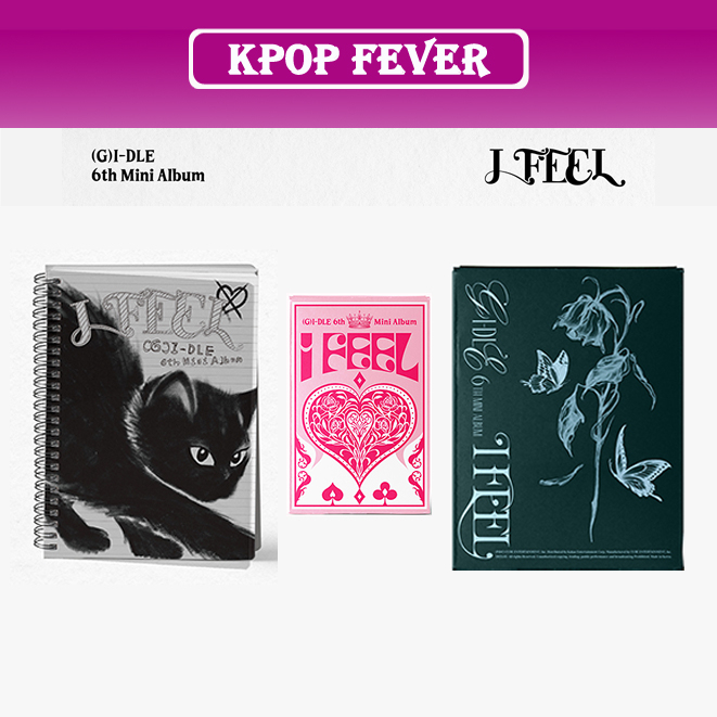 (G)I-DLE - [ I FEEL] 6th Mini Album  Photobook ver. CD PHOTOBOOK PHOTOCARD SEALED