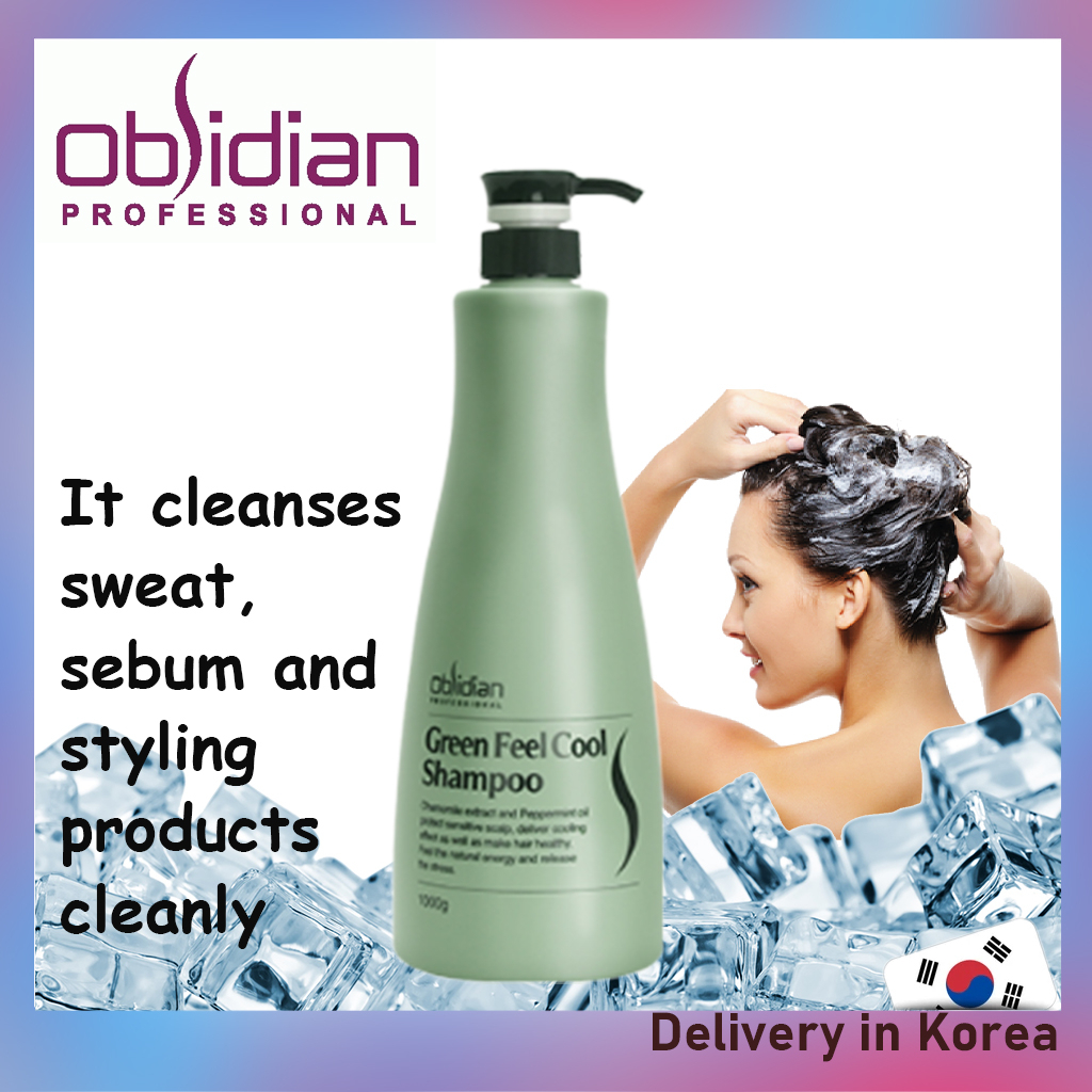 [ Obsidian ] ORZEN Professional GREEN FEEL COOL SHAMPOO 1000ML