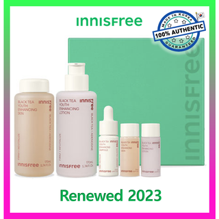 Innisfree ชุดผลิตภัณฑ์ดูแลผิว สูตรชาดํา สําหรับวัยรุ่น (2023 AD)