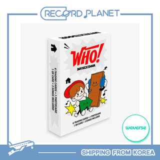 [POB] BOYNEXTDOOR - WHO! 1st Single WeverseAlbuum Ver.+ Free Gift