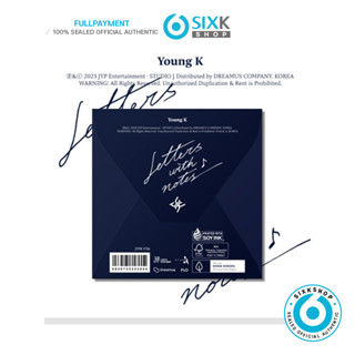 (Digipack Ver.) Young K (DAY6) - Letters with notes