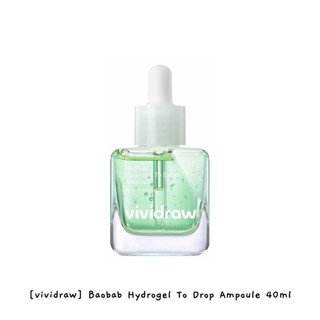 [vividraw] Baobab Hydrogel To Drop Ampoule 40 มล. / k-beauty