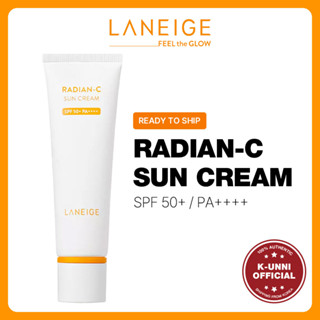 [LANEIGE] Radian-c SUN CREAM SPF 50+ PA++++ 50 มล. / ส่งจากเกาหลี