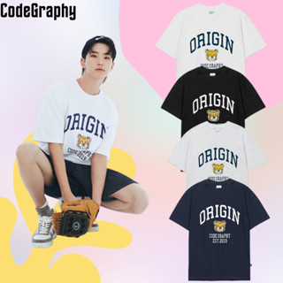 [CODEGRAPHY] Cgp ORIGIN TIGER LOGO UNISEX T-SHIRTS / 4COLORS 4SIZE / NEAT / DAILY KOREA STYLE FASHION GRAND SALE โลโก้น่ารักทุกวัน