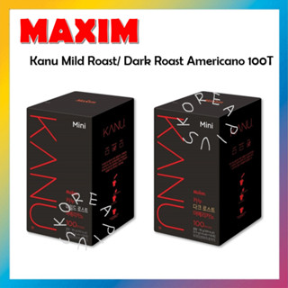 [MAXIM] Kanu Mild Roast/ Dark Roast Americano 100T กาแฟคั่วอ่อน