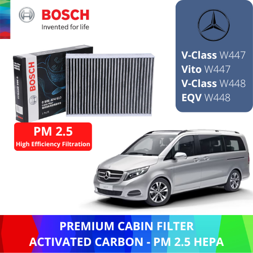 กรองอากาศ Aircon/Cabin สําหรับ MERCEDES V-Class, Vito, W447 W448