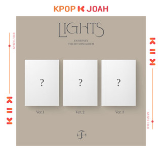 JOOHONEY LIGHTS 1st Mini Album 3 Version Set