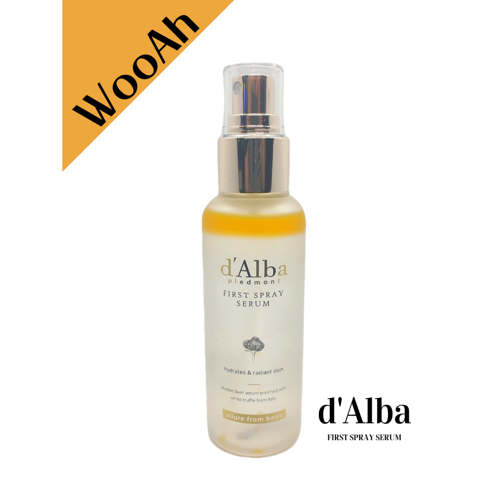 [d'alba] เซรั่มทรัฟเฟิล เฟิร์ส สเปรย์ สีขาว 100 มล.
