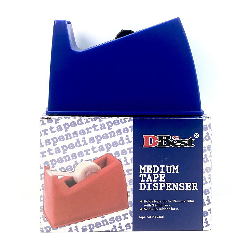 DBest เครื่องจ่ายเทปขนาดกลาง สีฟ้า เหมาะสําหรับบ้าน สํานักงาน และโรงเรียน