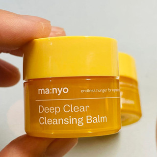 [mini ขนาด 6 มล.] manyo Factory Deep Clear cleansing balm 6 มล. / บาล์มทําความสะอาดหลายอย่าง ขนาดทดลอง ทดลอง