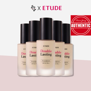 ETUDE HOUSE Double Lasting Foundation Spf 35 pa++ 30g - Semi-matte, High Coverage, Lightweight, Lasts 24 Hours