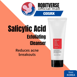 [COSRX] Salicylic Acid Daily Gentle Cleanser / Salicylic Acid Exfoliating Cleanser / ลดสิวเสี้ยน