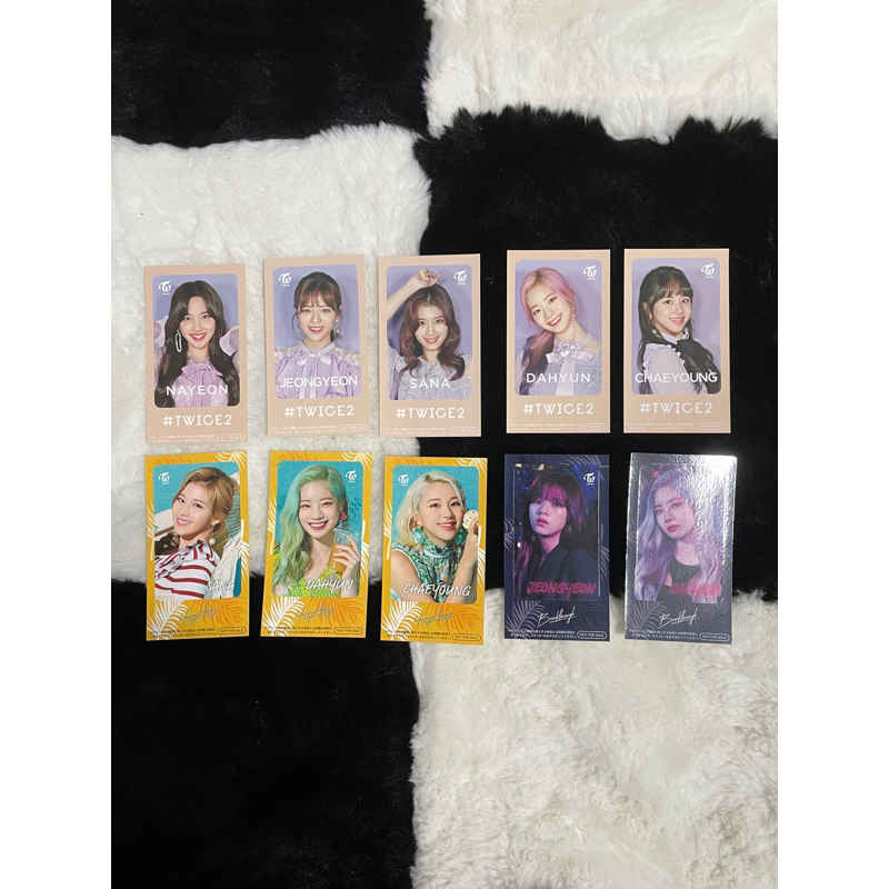 [POB] TWICE Japan TWICE2 / Happy Happy / Breakthrough Sticker POB