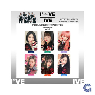 【SOUNDWAVE Pob】อัลบั้ม IVE - THE 1ST [IVe IVE]