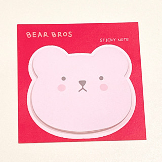 [Bear Bros] กระดาษโน้ต ลายหมีขี้อาย สไตล์เกาหลี