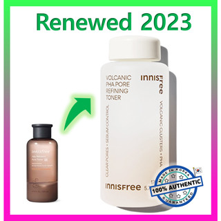 Innisfree โทนเนอร์ภูเขาไฟ PHA Pore Refining Toner 170 มล. (2023 AD)