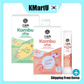 [Osulloc] Kombucha Tea (ชาคาล่ามังคุด ลิ้นจี่พีช) 10T / (ชาเขียวเชจู แลคโตบาซิลลัส) 5 กรัม X 10 ซอง