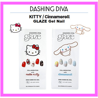 [DASHING Diva] KITTY / Cinnamoroll GLAZE เจลทาเล็บ