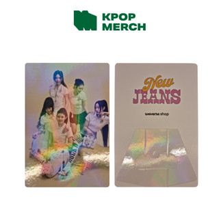 (Only POB) NewJeans - 2nd EP Get up Bunny bag Weverse pob [ Group holographic Photo Frame ]