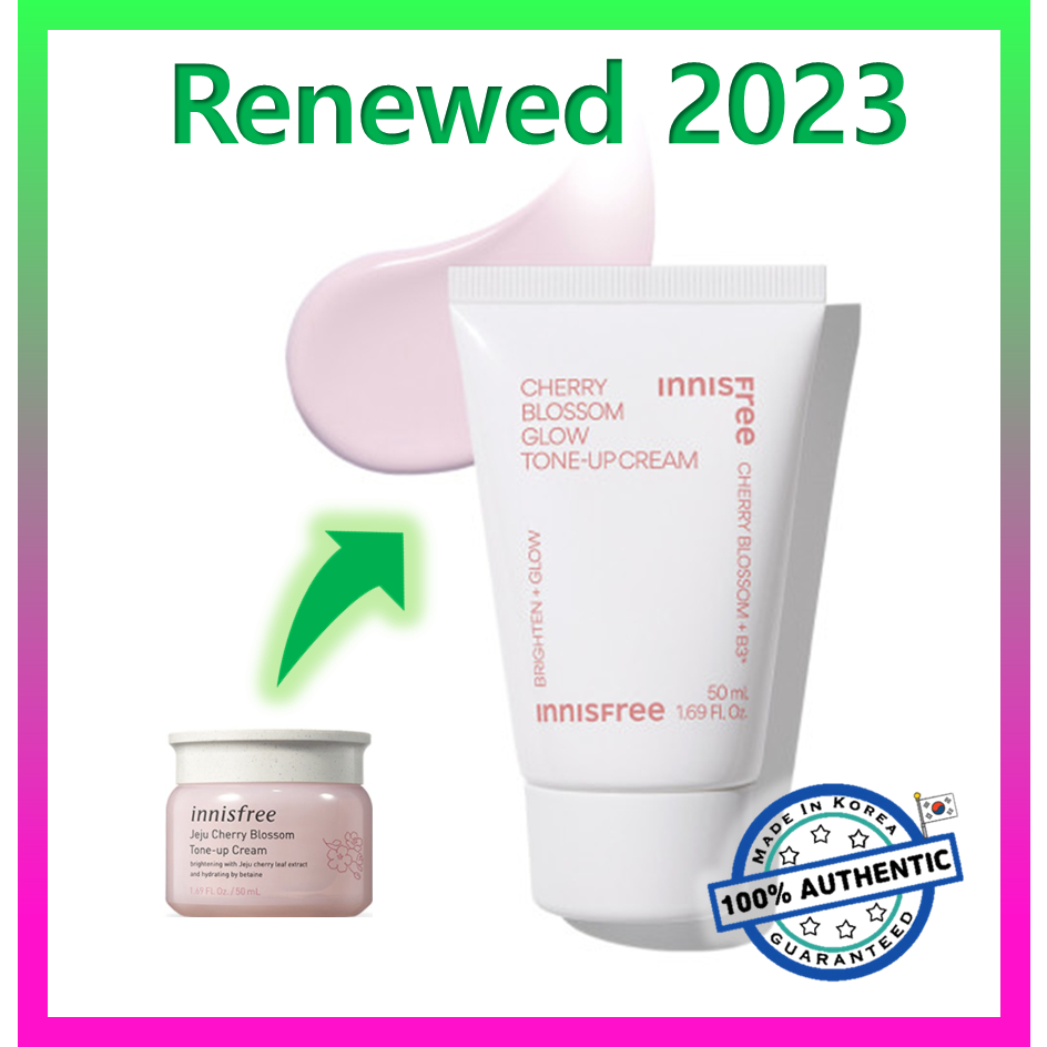 อินนิสฟรี ครีมโทนอัพเชอร์รี่บลอสซั่ม / innisfree Cherry Blossom Tone-up Cream (2023 AD)