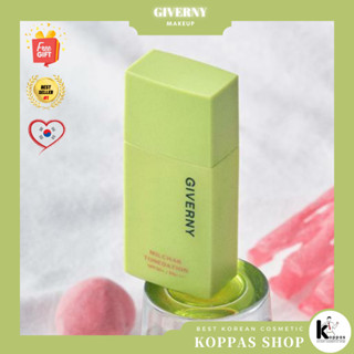 2023 Renewal [GIVERNY] Milchak Tonedation เบสปรับสีผิว SPF50+ PA+++ 30 มล. สําหรับปกปิดรูขุมขน