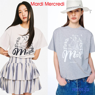 เสื้อยืด ลาย MARDI MERCREDI