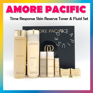 [AMORE Pacific] Time Response Skin Reserve Toner &amp; Fluid Set