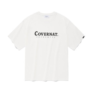 [COVERNAT] เสื้อยืด ลายโลโก้ สีขาว ของแท้