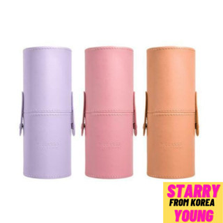 Piccasso Collezioni กระเป๋าหนัง สําหรับใส่แปรงแต่งหน้า 3 สี