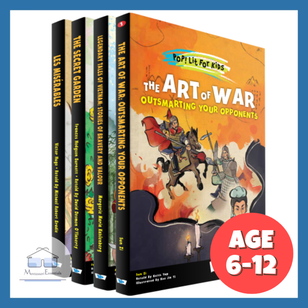 WS E - ยอดนิยม! Lit for Kids (ครบชุด 6) (4 เล่ม) หนังสือเด็กอายุ 6-12 Pop! Lit สําหรับเด็ก