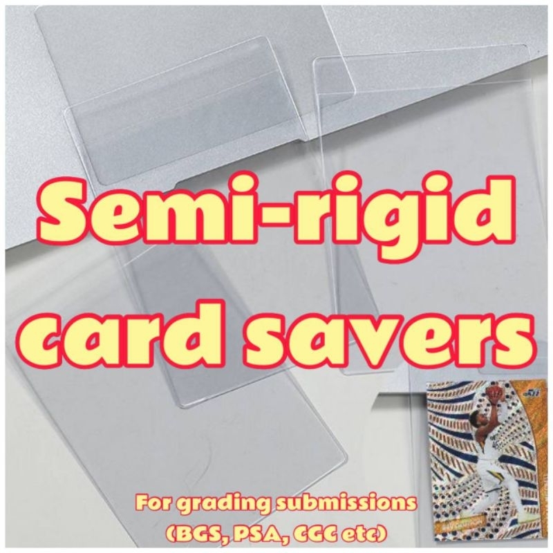 [SG] ตัวประหยัดการ์ดกึ่งแข็งสําหรับ TCG Grading PSA CGC BGS ฯลฯ