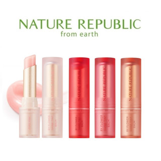 [NATURE REPUBLIC] By Flower Shine Tint Balm 3g  บาล์มบํารุงผิว  สินค้าเกาหลีแท้ๆส่งตรงจากเกาหลี