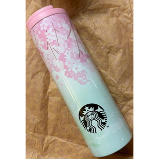 Starbucks แก้วน้ําสเตนเลส สีเขียว สไตล์เกาหลี สําหรับภูมิทัศน์