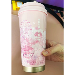 Starbucks Korea SS Cherryblossom Elma Romantic Tumbler แก้วน้ํา 473 มล.