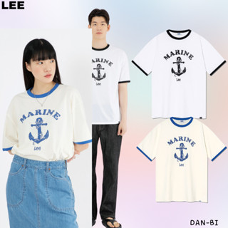 [LEE] Cool TOUCH MARIN LOGO UNISEX T-SHIRTS / ของแท้ 100% / สินค้าเกาหลี / 4 ขนาด