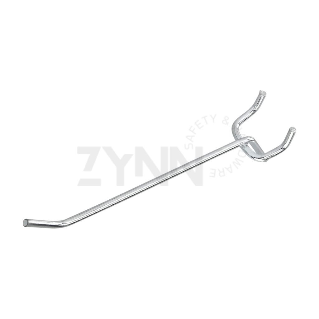 PEGBOARD HOOKS ตะขอบอร์ดแบบมีรู เหล็กชุบโครเมี่ยม Pegboard ที่วางเครื่องมือแบบแขวน