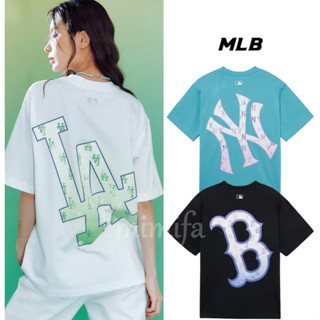 [MLB Korea] เสื้อยืด พิมพ์ลาย Gradation MONOGRAM Over Fit