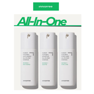 [Innisfree] Forest for Men All-in-one เอสเซนส์บํารุงผิวหน้า 100 มล. (2023AD)