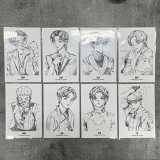 ATEEZ OUTLAW Normal Album Ver. Partnercard Authentic