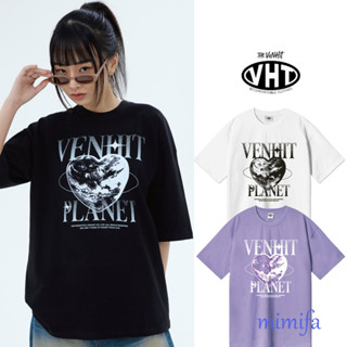 เสื้อยืด โอเวอร์ไซซ์ ลาย VENHIT BLACK PLANET