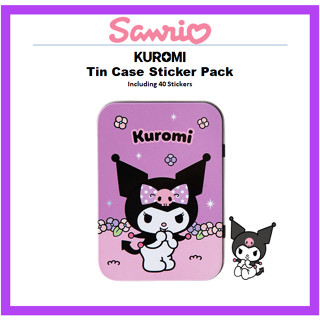 [Sanrio] Kuromi สติกเกอร์ดีบุก สําหรับติดตกแต่งรถยนต์ 40 ชิ้น