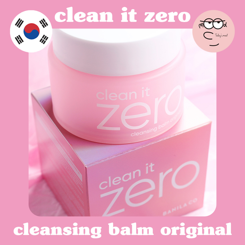 [BANILA Co] Clean It Zero คลีนซิ่งบาล์ม ของแท้ ขนาด 25/50/100/180 มล. ล้างเครื่องสําอาง No.1 ขายดี สไตล์เกาหลี