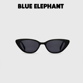 [BLUE Elephant] แว่นตากันแดด สีดํา สไตล์เกาหลี สําหรับผู้ชาย และผู้หญิง 2023 | เครื่องประดับแฟชั่น แว่นตาย้อนยุค | ส่งตรงจากเกาหลี เป็นที่นิยม